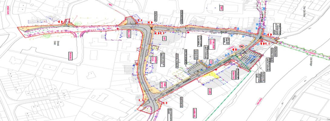 Improved Street layout for Carrickbeg